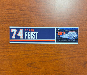 #74 Tyson Feist Toyota Frozen Dome Anniversary Nameplate- November 22, 2024