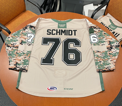 #76 Roman Schmidt Military Appreciation Jersey - November 10, 2023