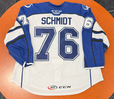 #76 Roman Schmidt White Jersey - 2024-25