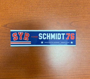 #76 Roman Schmidt 45th Anniversary Miracle on Ice Nameplate - February 22, 2025