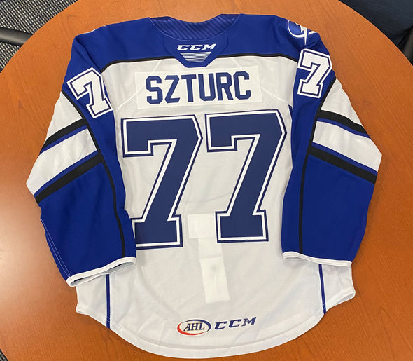 #77 Gabriel Szturc White Jersey - 2023-24