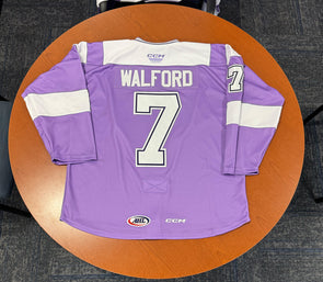 #7 Scott Walford Hockey Fights Cancer Jersey - November 30, 2024