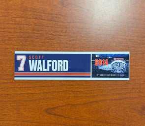 #7 Scott Walford Toyota Frozen Dome Anniversary Nameplate - November 22, 2024