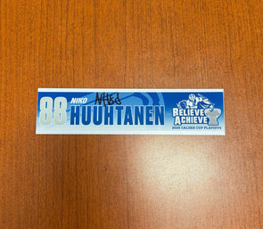 Signed #88 Niko Huuhtanen Calder Cup Playoffs Nameplate - 2025
