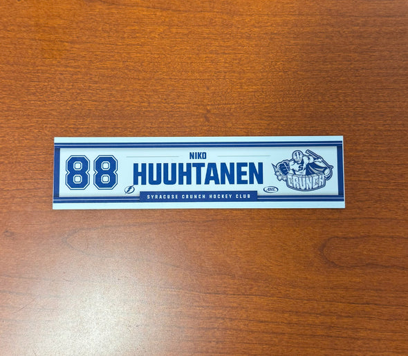 #88 Niko Huuhtanen Home Nameplate 2024-25 Season