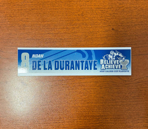 #8 Noah de la Durantaye Calder Cup Playoffs Nameplate - 2025