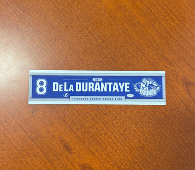 #8 Noah de la Durantaye Away Nameplate 2024-25 Season