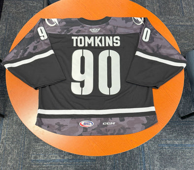 #90 Matt Tomkins Military Appreciation Jersey - November 9, 2024