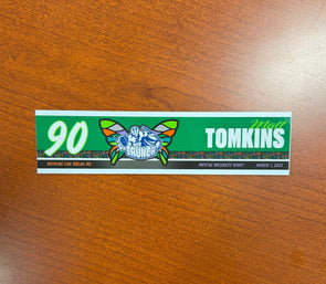 #90 Matt Tomkins Mental Wellness Night Nameplate - March 1, 2025