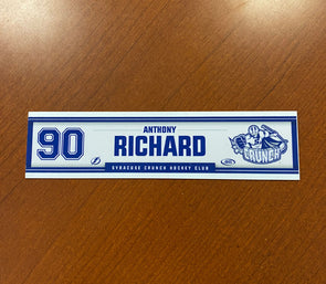 #90 Anthony Richard Home Locker Room Nameplate