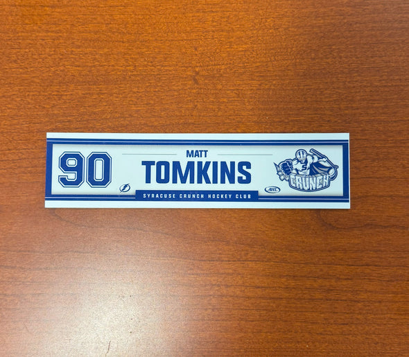 #90 Matt Tomkins Home Nameplate 2024-25 Season