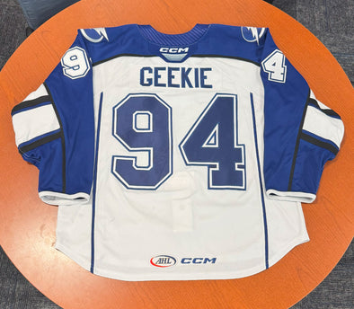 #94 Conor Geekie White Jersey - 2024-25