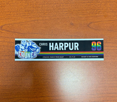 #96 Chris Harpur Pride Nameplate - February 21, 2025