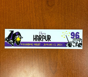 #96 Chris Harpur Wizarding Night Nameplate - 2023-24 Season