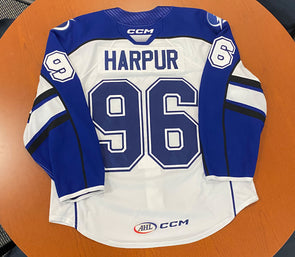 #96 Chris Harpur White Jersey - 2023-24