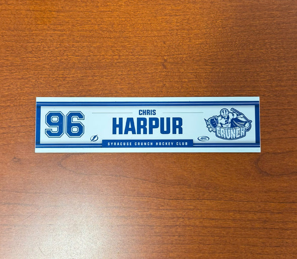 #96 Chris Harpur Home Nameplate 2024-25 Season
