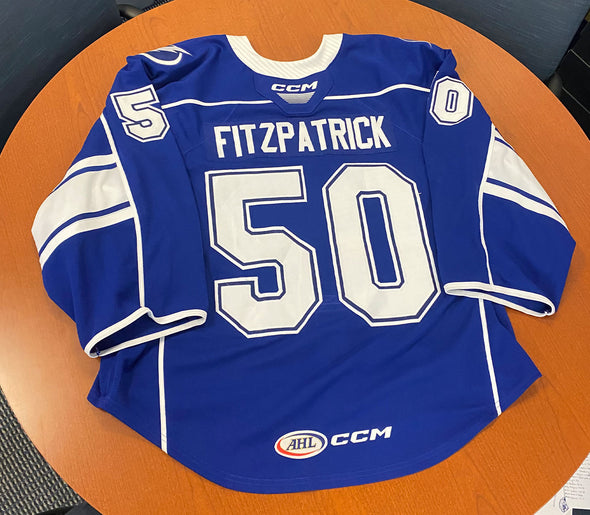 #50 Evan Fitzpatrick Blue Jersey - 2023-24