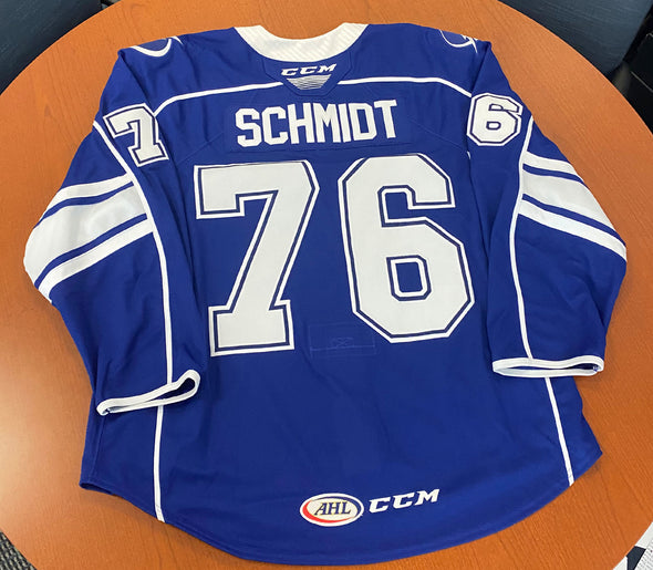 #76 Roman Schmidt Blue Jersey - 2023-24