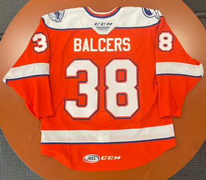 #38 Rudy Balcers Orange Jersey - 2022-23