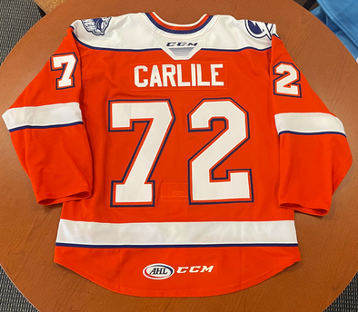 #72 Declan Carlile Orange Jersey - 2022-23