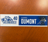 Autographed #40 Gabriel Dumont Calder Cup Playoffs Nameplate - 2023