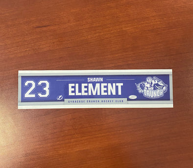 #23 Shawn Element Away Nameplate