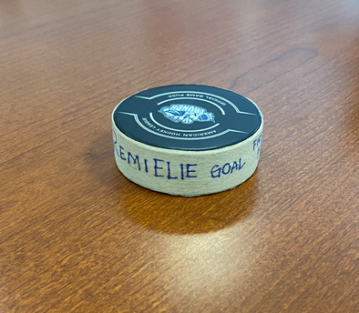 Goal Puck - #81 Remi Elie - May 6, 2022 vs. Laval