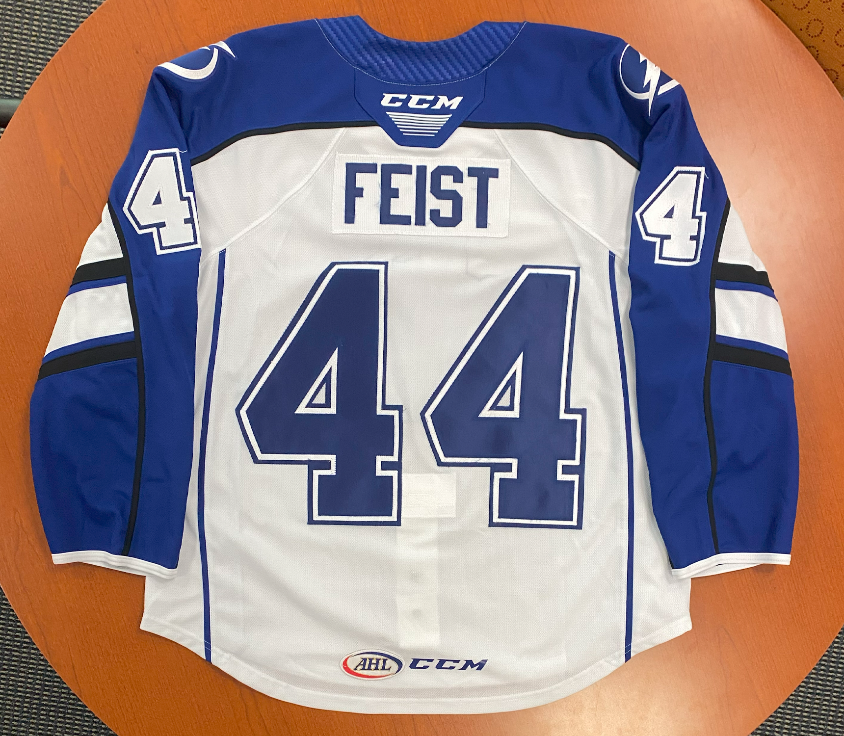 44 Tyson Feist Orange Jersey - 2022-23 – Syracuse Crunch Official