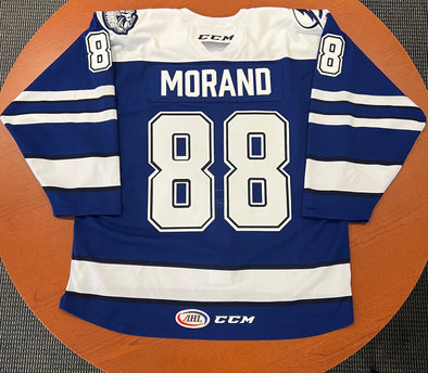 Syracuse Crunch AHL Authentic CCM Game Worn Hockey Jersey