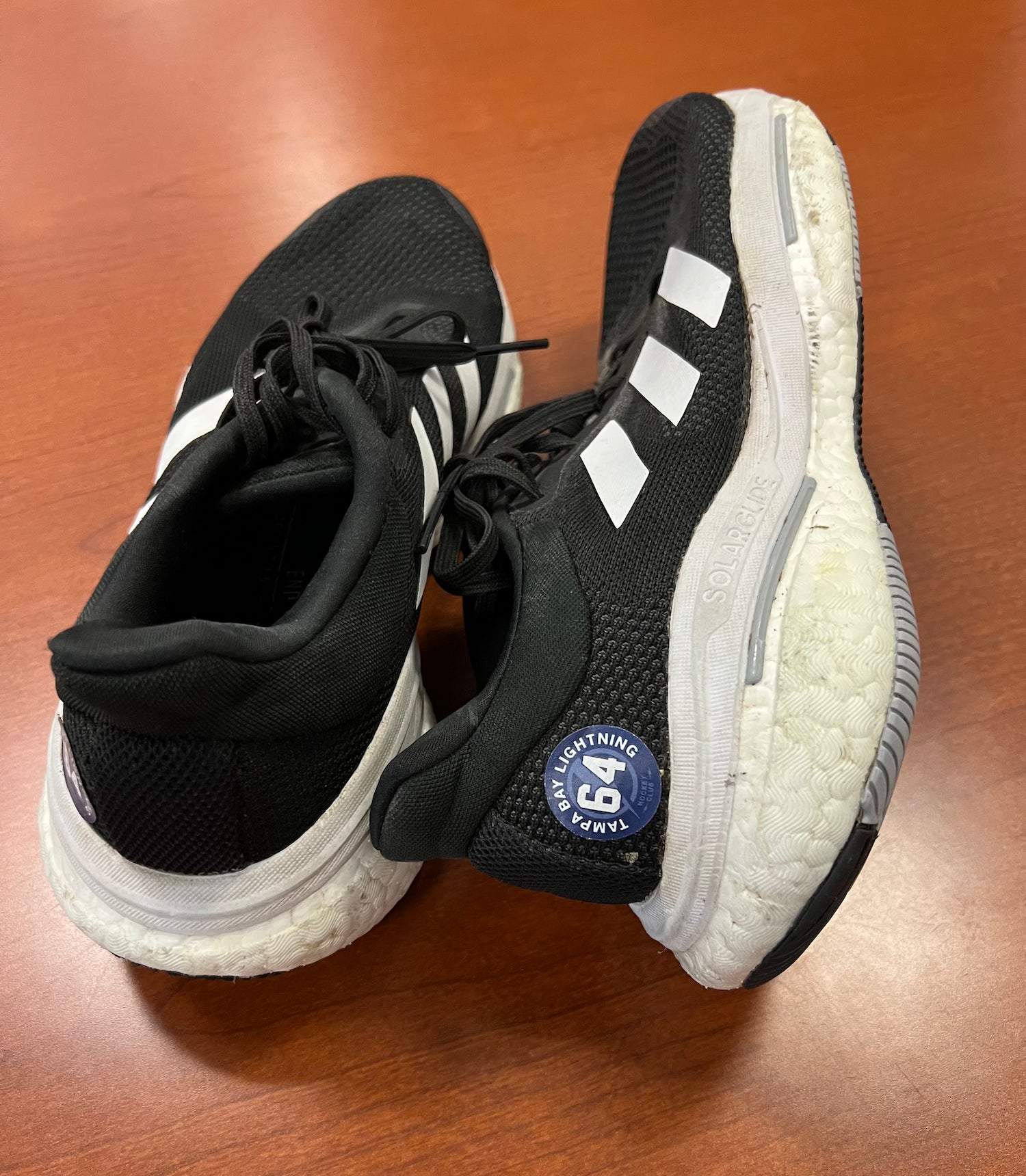 64 Vladislav Kolyachonok Team Issued Adidas Sneakers