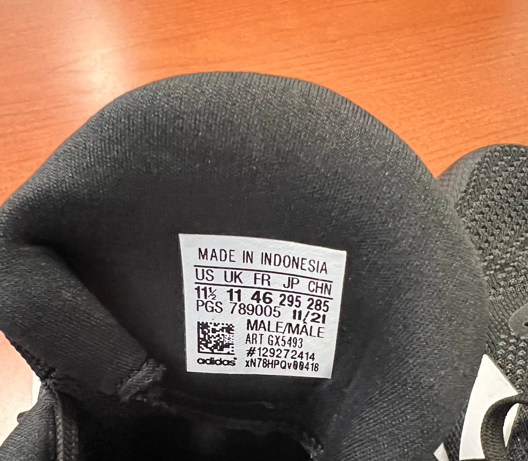 Adidas us warehouse location labels deals
