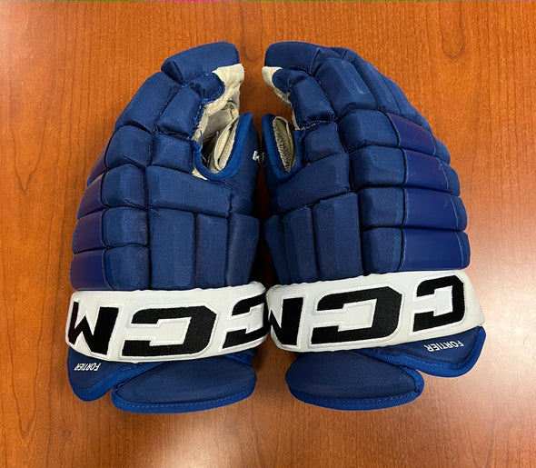 #9 Gabriel Fortier Game-Worn Gloves - 2022-23