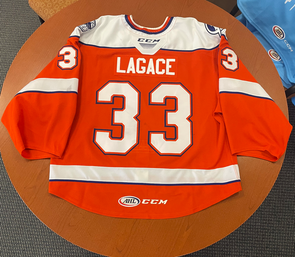 #33 Max Lagace Orange Jersey - 2022-23