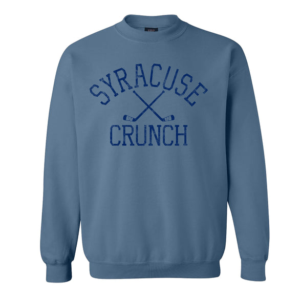 Dusty Blue Fundamental Fleece Crew