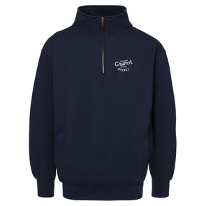 Navy Quarter Zip