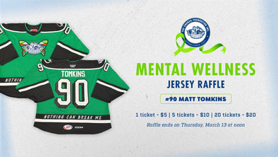 #90 Matt Tomkins Mental Wellness Jersey Raffle