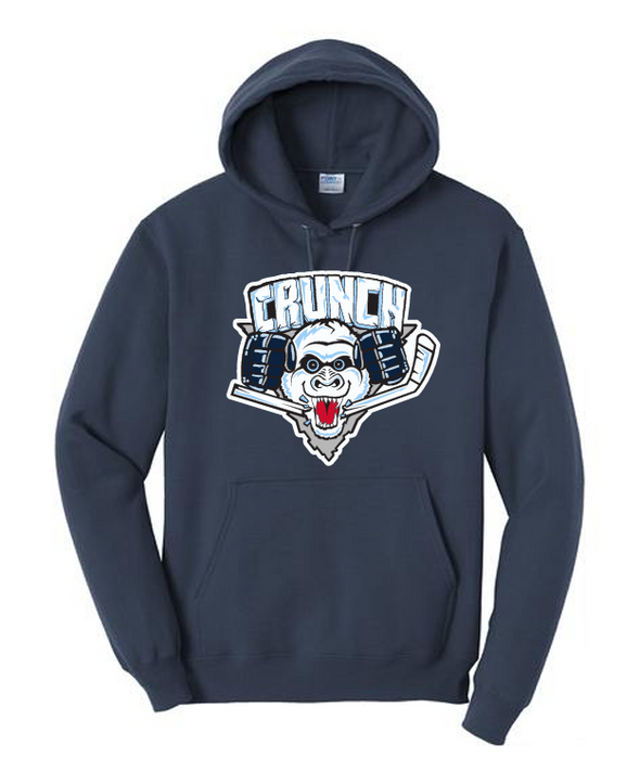 Navy Blue Al Logo Hoodie