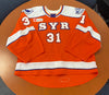 #31 Brandon Halverson Orange Jersey - 2023-24