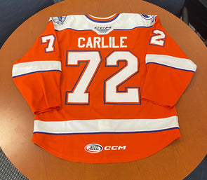 #72 Declan Carlile Orange Jersey - 2023-24