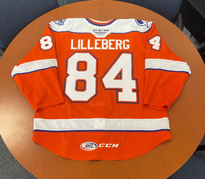 #84 Emil Lilleberg Orange Jersey - 2023-24