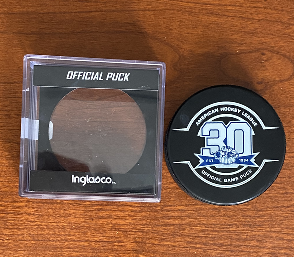 30th Official Game Puck
