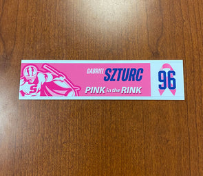 #96 Gabriel Szturc - 2023-24 Pink in the Rink