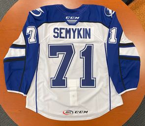 #71 Dmitry Semykin White Jersey - 2022-23