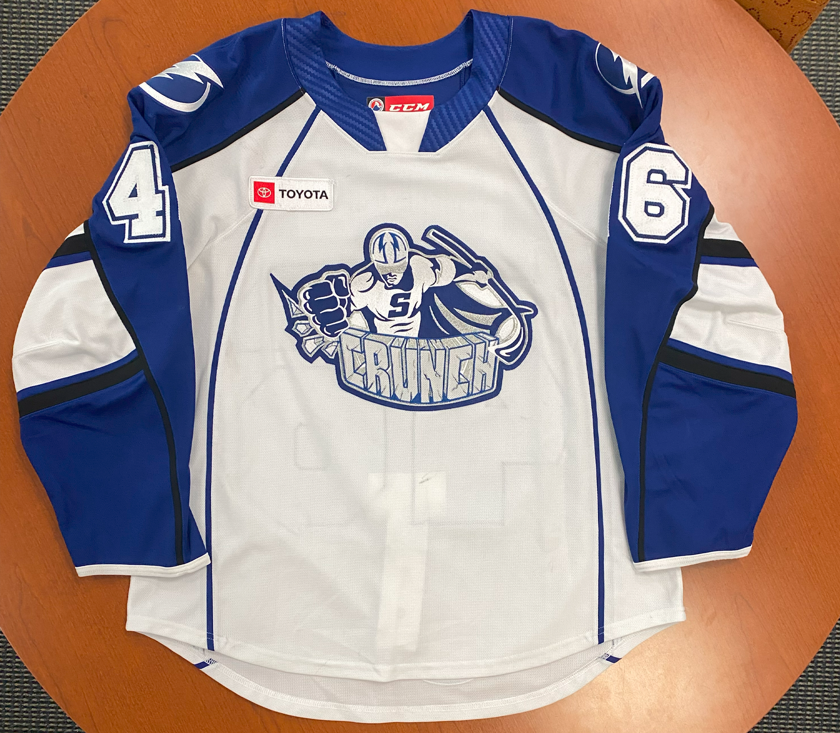Syracuse Crunch Jersey In Game Used Nhl Jerseys for sale