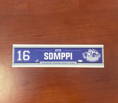 #16 Otto Somppi Away Nameplate