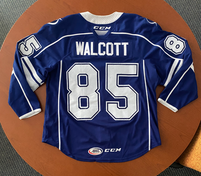 #85 Daniel Walcott Blue Jersey - 2022-23