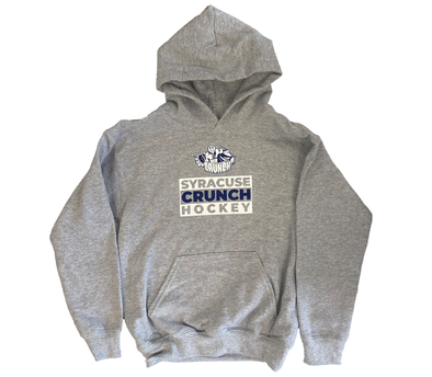 Bench Clearers Syracuse Crunch Hockey Hoodie - L / Navy Blue / Polyester
