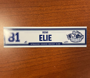 #81 Remi Elie Home Locker Room Nameplate