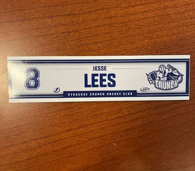 #8 Jesse Lees Home Locker Room Nameplate