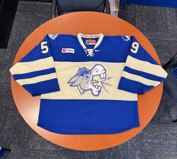 #59 Ryan Fanti Canal Mules Jersey - March 29, 2025